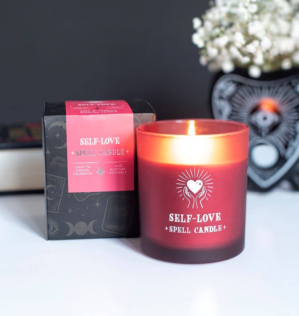 Bougie parfumée Rose & Vanille « Amour de soi »