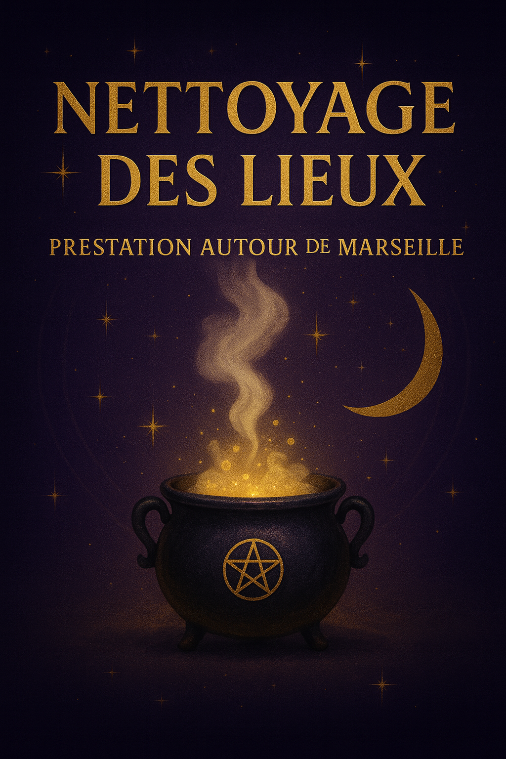 🌙✨ Nettoyage énergétique des lieux – Autour de Marseille ✨en 2 étapes