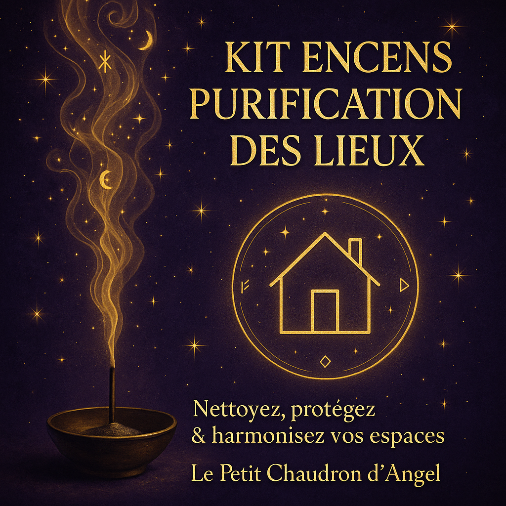 Kit Complet Encens de Purification – Nettoyage Énergétique des Lieux avec rituel