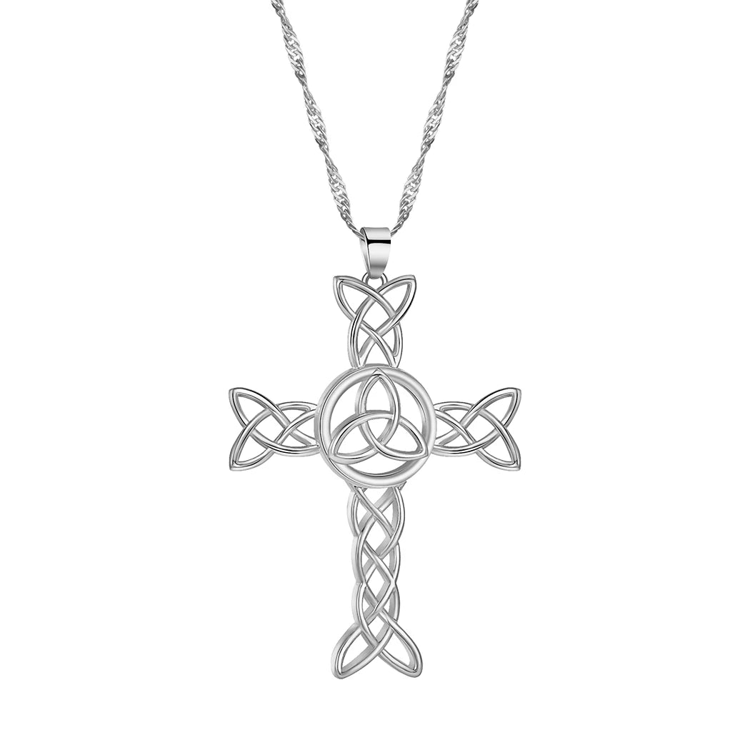 Kinitial nouveau CZ oeil d'horus egypte Protection pendentif à breloque Ankh croix collier religieux pour les femmes colliers ras du cou bijoux