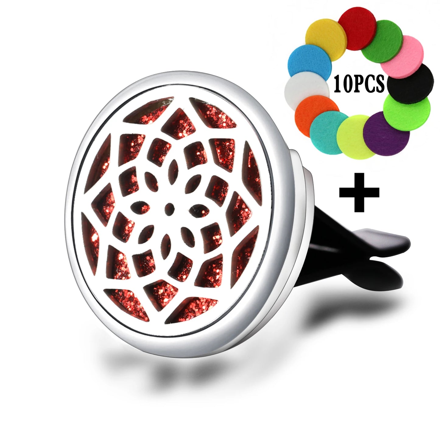 Joint d'aromathérapie pour voiture, arbre de vie, sortie d'air de voiture en acier inoxydable, diffuseur d'huile essentielle, médaillon de parfum à la mode, bijoux