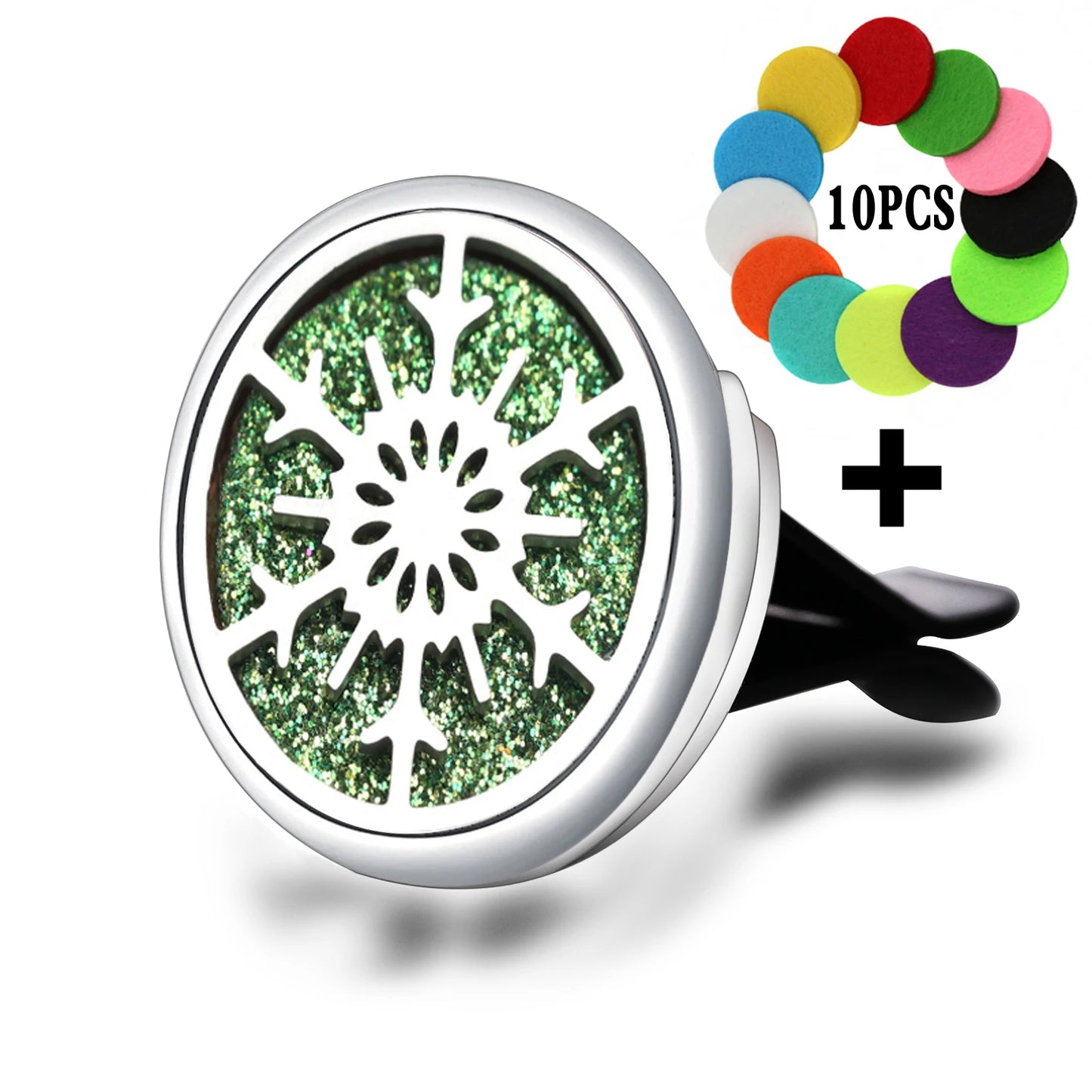 Joint d'aromathérapie pour voiture, arbre de vie, sortie d'air de voiture en acier inoxydable, diffuseur d'huile essentielle, médaillon de parfum à la mode, bijoux