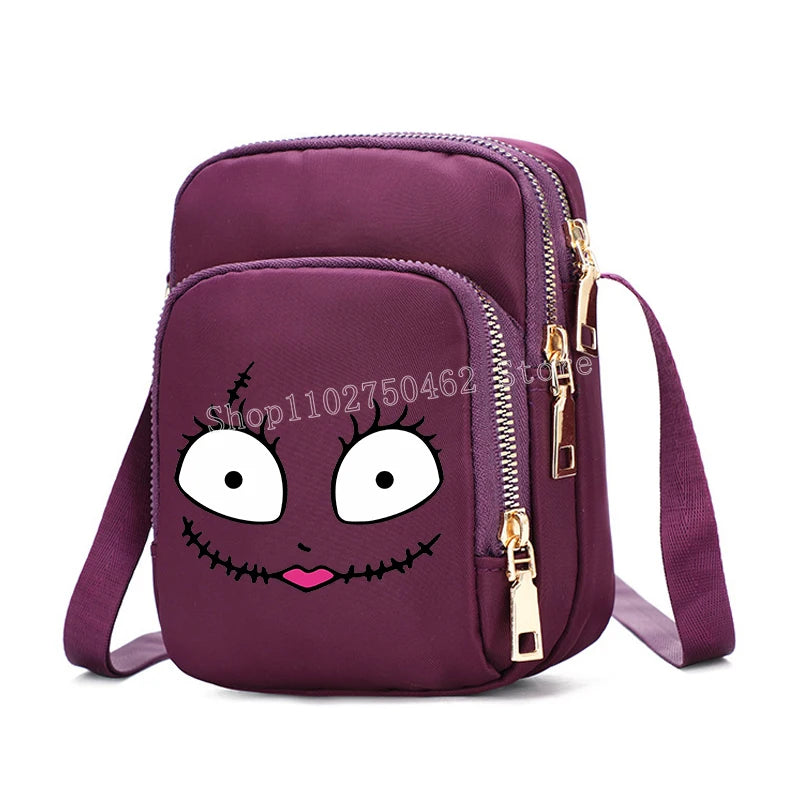 Sacs à bandoulière Disney le cauchemar avant noël pour hommes et femmes, pochette à bandoulière de grande capacité, sac à main de voyage, cadeau pour enfants, nouvelle collection