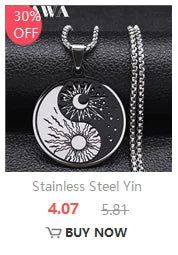 Géométrie sacrée Metatron Cube ange sceau archange collier pour femmes hommes acier inoxydable fleur de vie Lotus bijoux N7961S02