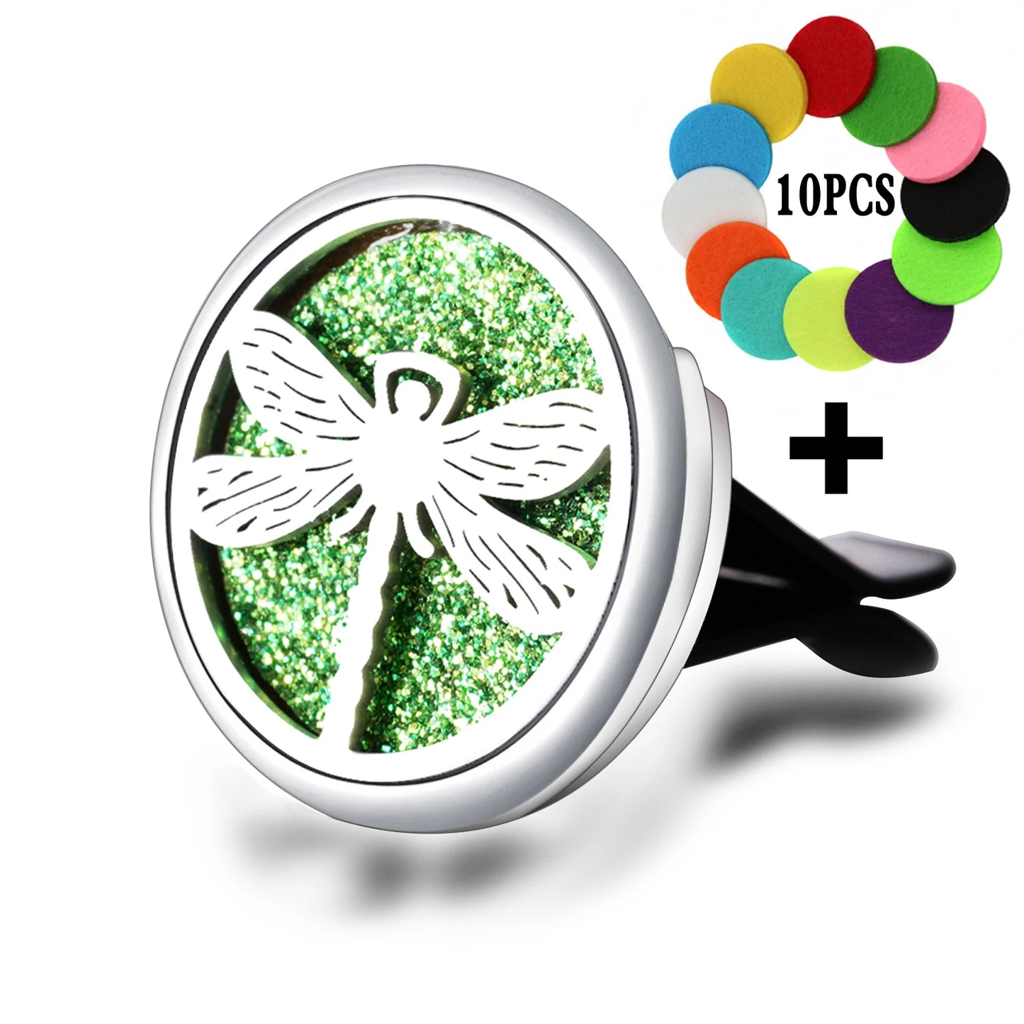 Joint d'aromathérapie pour voiture, arbre de vie, sortie d'air de voiture en acier inoxydable, diffuseur d'huile essentielle, médaillon de parfum à la mode, bijoux