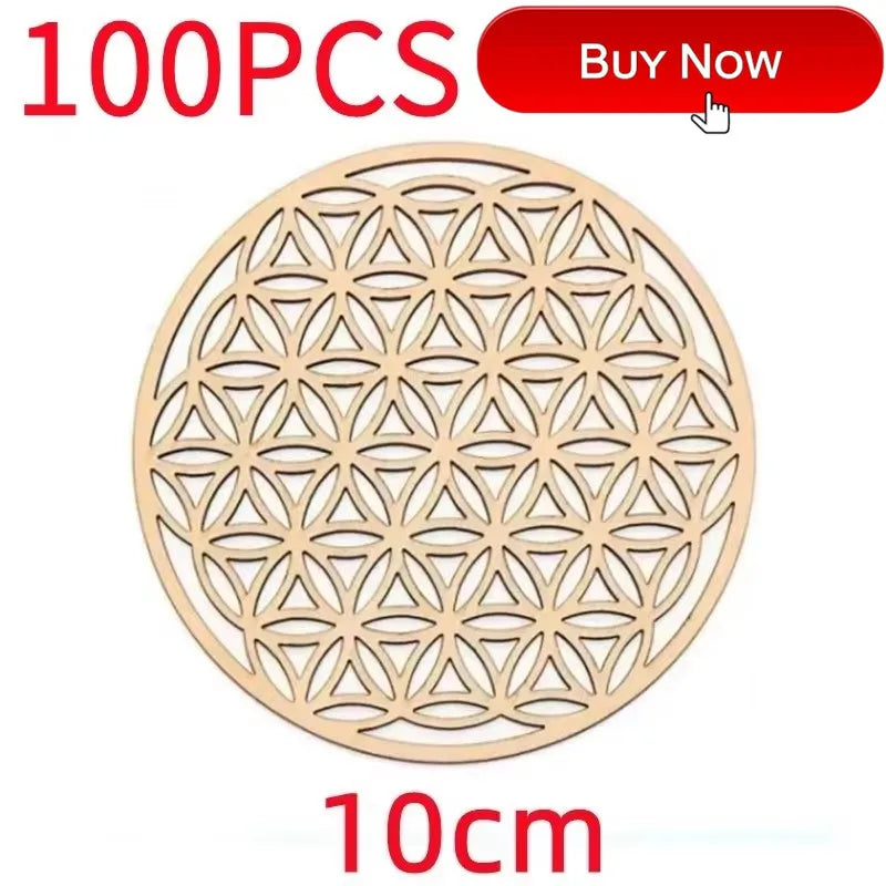 80/160/240 pièces fleur de vie énergie autocollant 3 cm doré Transparent cristal bijoux autocollants coque de téléphone PVC autocollant