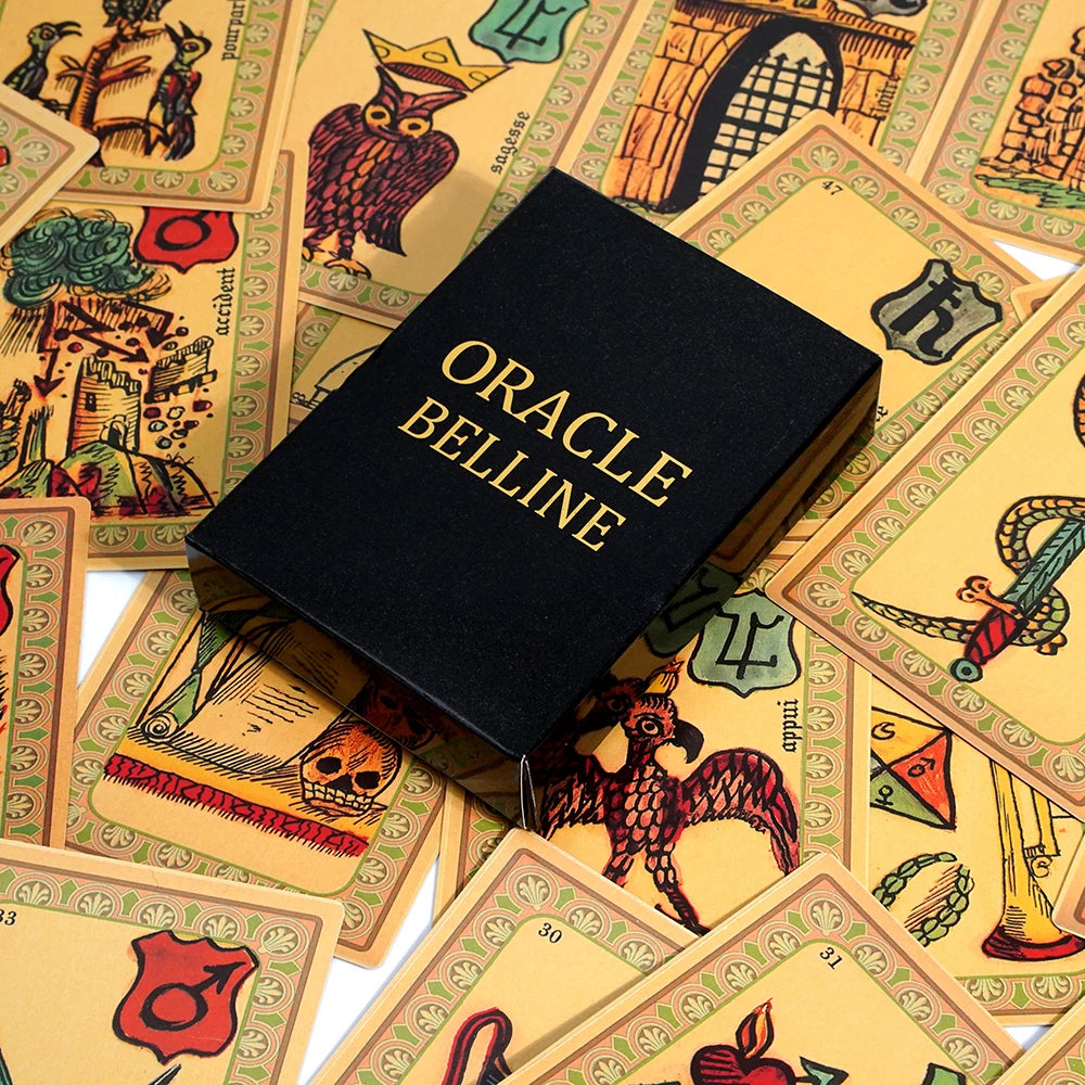 Oracle Belline Un Outil Précieux pour la Divination et la Guidance Spirituelle Parfait pour les Débutants et les Pratiquants Avancés Éditions Spéciales Avec un livret d'instructions.