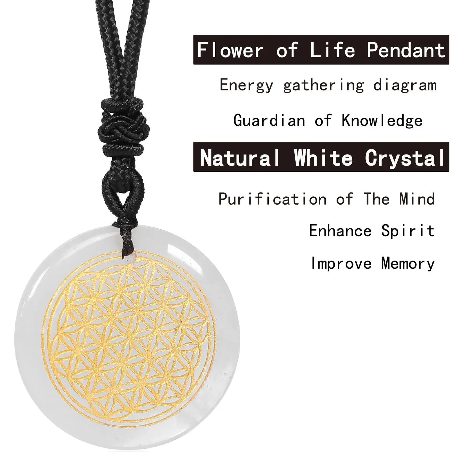 Quartz naturel améthyste Cube Metatron fleur de vie pendentif énergie de guérison cristal Lapis Lazuli hommes femmes bijoux collier