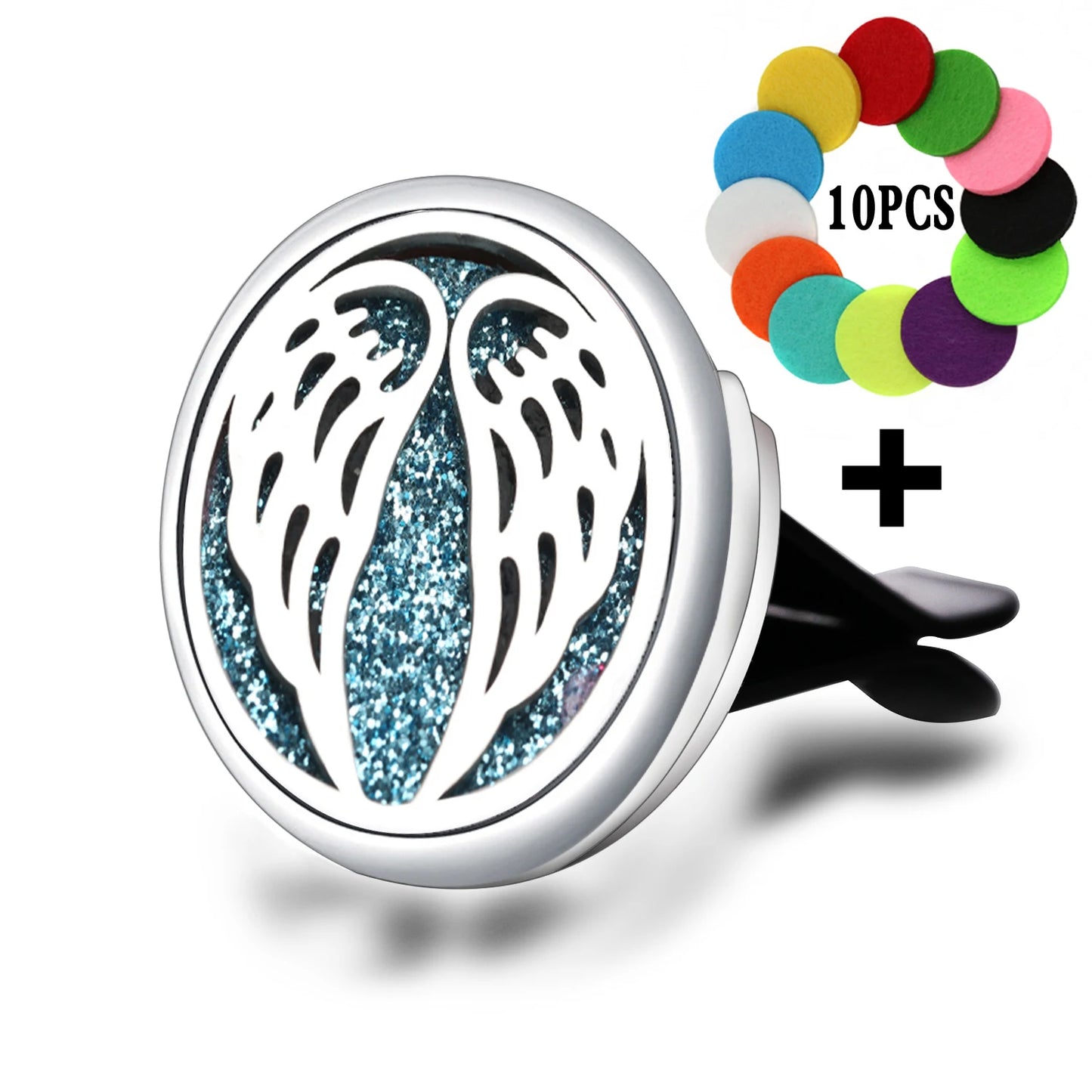 Joint d'aromathérapie pour voiture, arbre de vie, sortie d'air de voiture en acier inoxydable, diffuseur d'huile essentielle, médaillon de parfum à la mode, bijoux