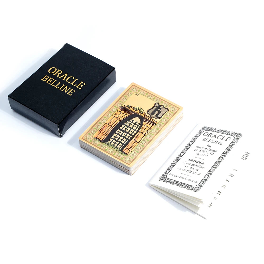 Oracle Belline Un Outil Précieux pour la Divination et la Guidance Spirituelle Parfait pour les Débutants et les Pratiquants Avancés Éditions Spéciales Avec un livret d'instructions.