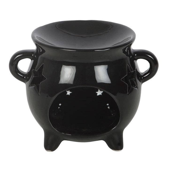 Chaudron « Breuvage des sorcières » — brûle-parfum et chauffe‑cire