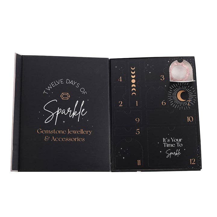 Calendrier de l'Avent de 12 jours — bijoux en cristal