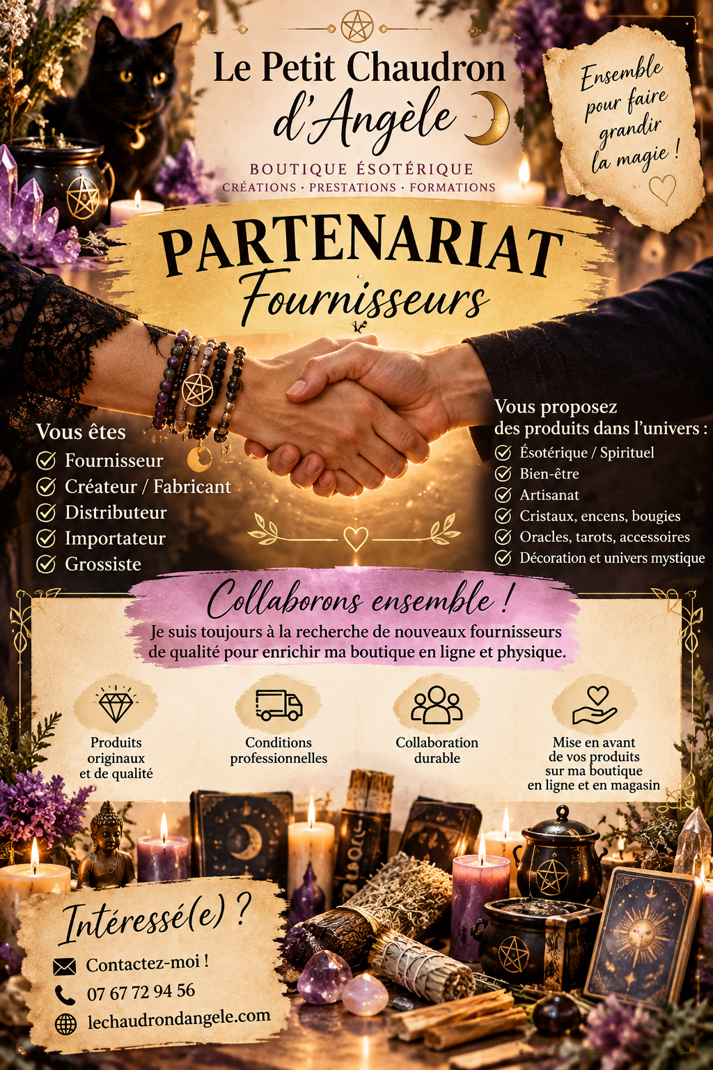 🤝 PARTENARIATS FOURNISSEURS