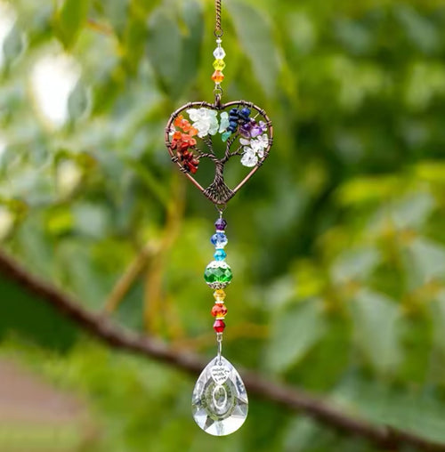 Capteur de Lumière – Arbre de Vie & Chakras