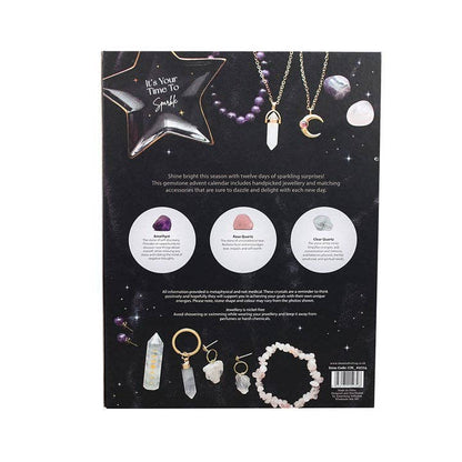 Calendrier de l'Avent de 12 jours — bijoux en cristal