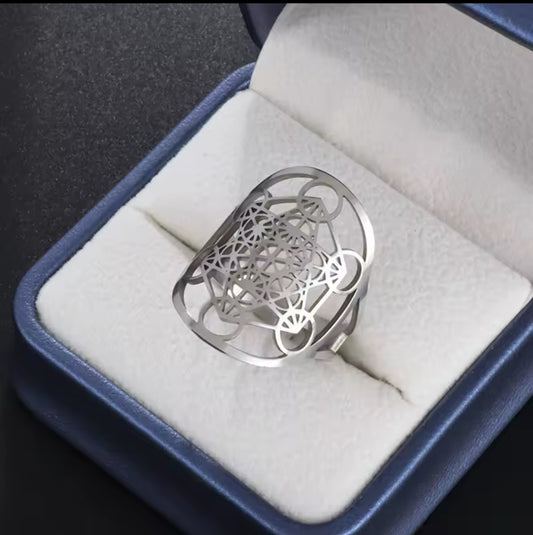 Bague “Métatron” – Élégance Sacrée & Protection Énergétique