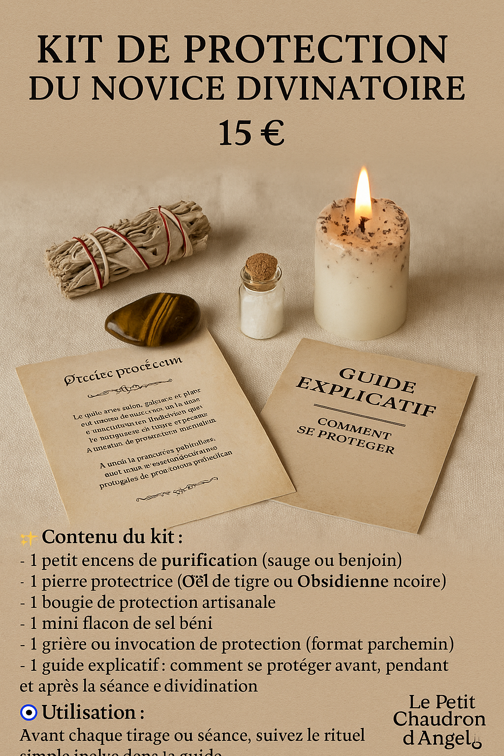 Kit de Protection du Novice Divinatoire