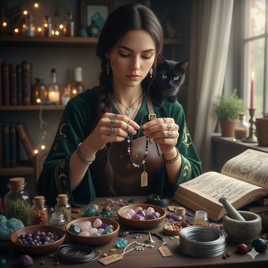 🌿 Bracelets faits main – Créations énergétiques du Petit Chaudron d’Angel 🌿