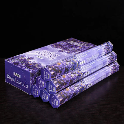 Y 20 bâtons d'encens indien sauge blanche méditation lavande Yoga brise de mer amour encens purifiant l'air désodorisation aromathérapie