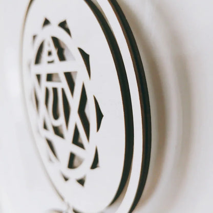 Yoga 7 Chakras bouddhiste Lotus Metatron hexagramme pendentif en bois tapisserie Ojibwe capteur de rêves sorcellerie tenture murale décor