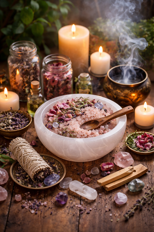 ✨ Mélange de purification des lieux – Le Petit Chaudron d’Angèle ✨