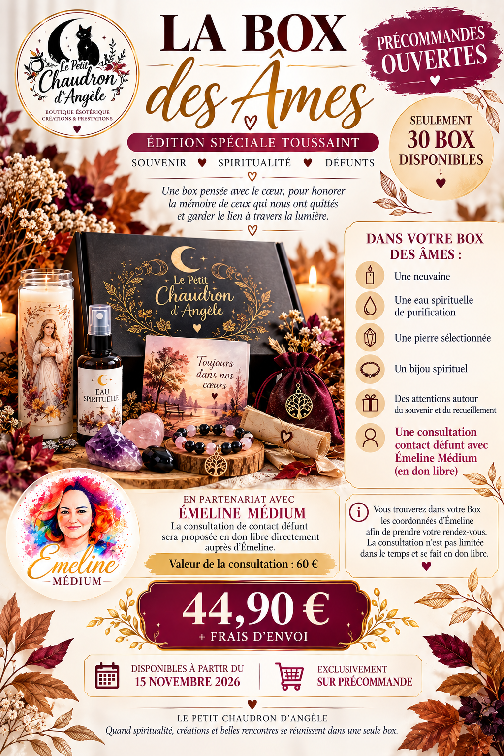 🖤✨ LA BOX DES ÂMES — ÉDITION LIMITÉE ✨🖤 précommande