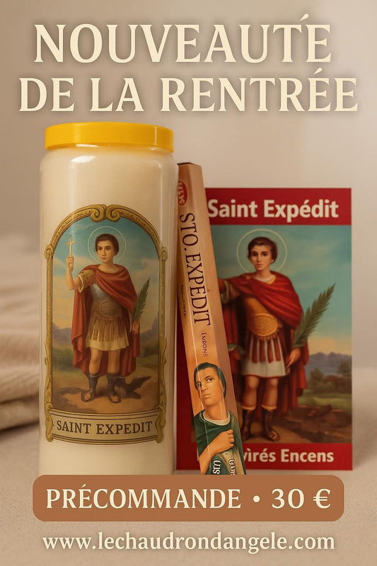 🙏 Nouveauté de la Rentrée : Kit Complet Saint Expédit
Pré commandé