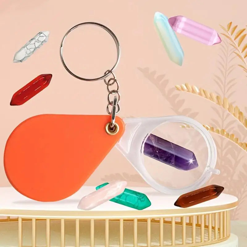 Calendrier de l'Avent en Clip avec Compte à Rebours de 24 Jours, Pierres Précieuses pour les Amoureux du Clip, Collier Citroën, 2024