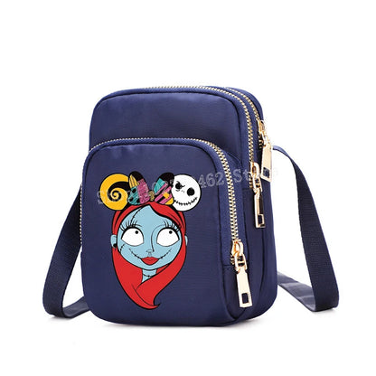 Sacs à bandoulière Disney le cauchemar avant noël pour hommes et femmes, pochette à bandoulière de grande capacité, sac à main de voyage, cadeau pour enfants, nouvelle collection