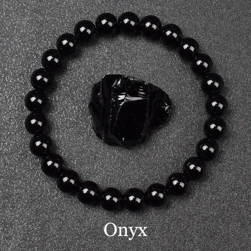 Bracelet de perles en pierre d'obsidienne dorée naturelle pour hommes et femmes, pierre brute d'obsidienne arc-en-ciel légère dorée, perle ronde, bijoux d'énergie naturelle