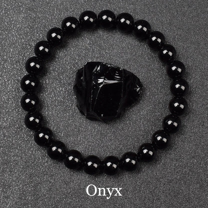 Bracelet de perles en pierre d'obsidienne dorée naturelle pour hommes et femmes, pierre brute d'obsidienne arc-en-ciel légère dorée, perle ronde, bijoux d'énergie naturelle