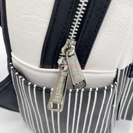 Disney Loungefly Jack Cosplay Mini Sac à Dos, Sac à Dos, Halloween, L'Étrange Noël de Monsieur Jack, Cadeau pour l'École Primaire