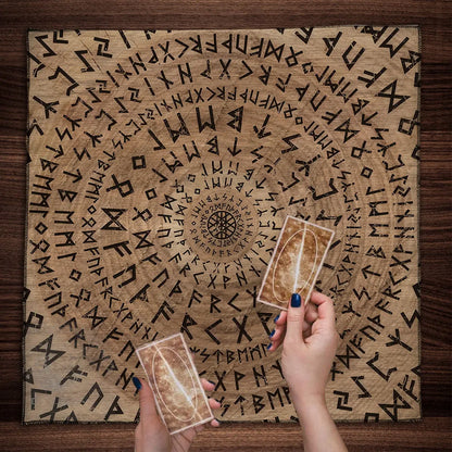 Couverture de Table de Tarot en tissu d'autel, douze Constellations étoilées, amour carrière, carte Oracle, nappe de Table de Tarot de lune, Divination