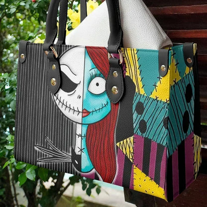 Sac à bandoulière en cuir Pu pour femmes, cauchemar avant noël Jack Skellington, sac à main de luxe Anime Sally Cosplay, cadeau d'halloween