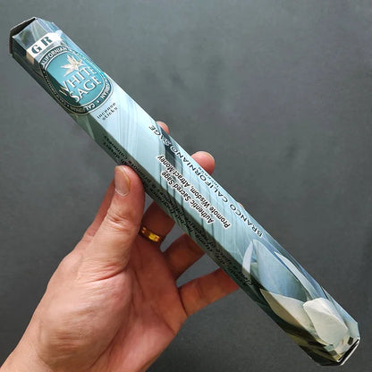 Y 20 bâtons d'encens indien sauge blanche méditation lavande Yoga brise de mer amour encens purifiant l'air désodorisation aromathérapie