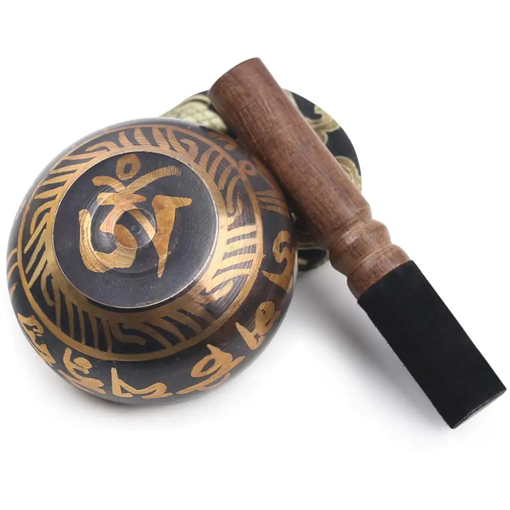 Ensemble de bols chantants tibétains, cadeau unique, comparateur pour la méditation, le yoga, la relaxation, la prière de guérison des chakras et l'esprit