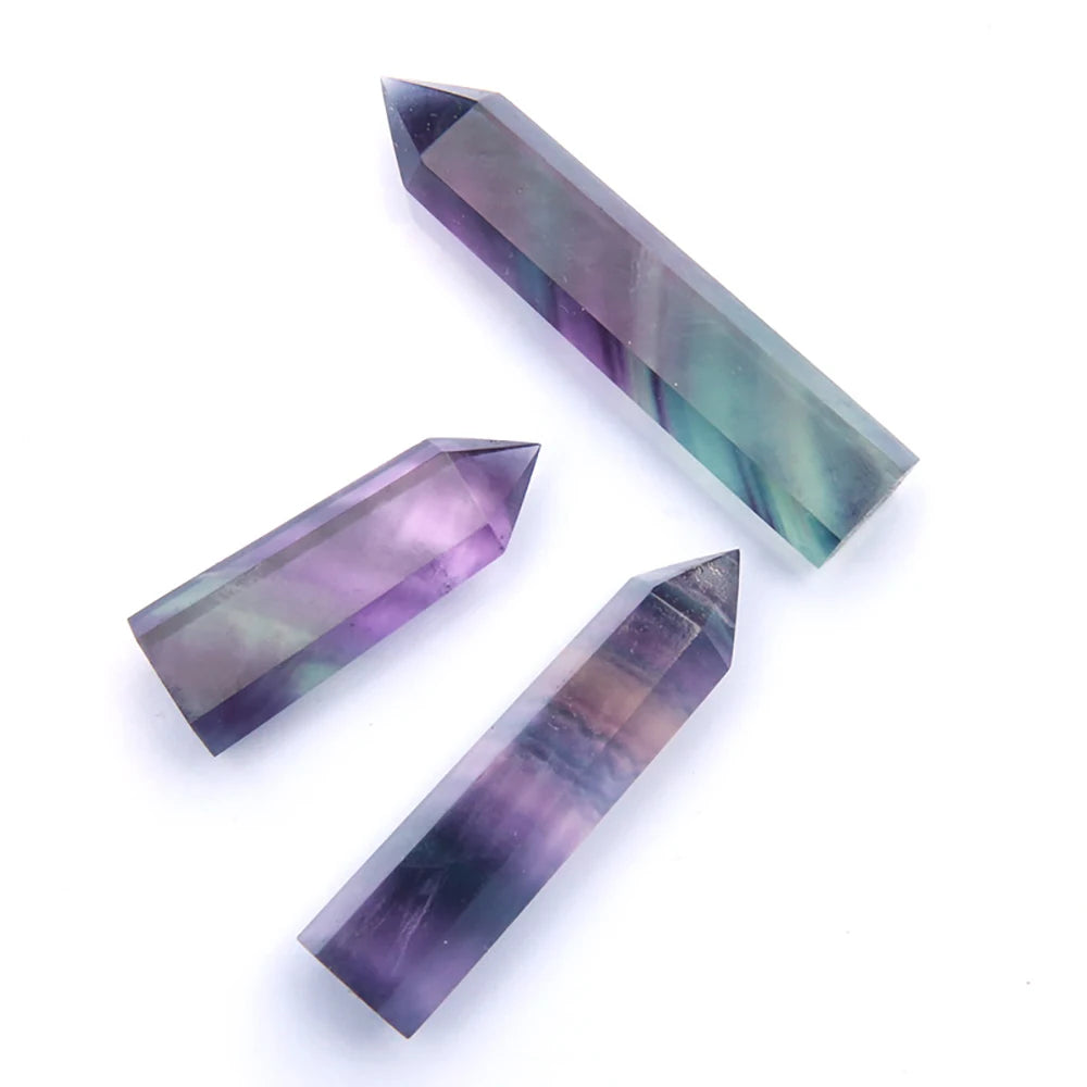 Pierre naturelle et cristaux pointe baguette sorcellerie Quartz Rose améthyste décoration de la maison pierres minérales artisanat salle Aquarium décor