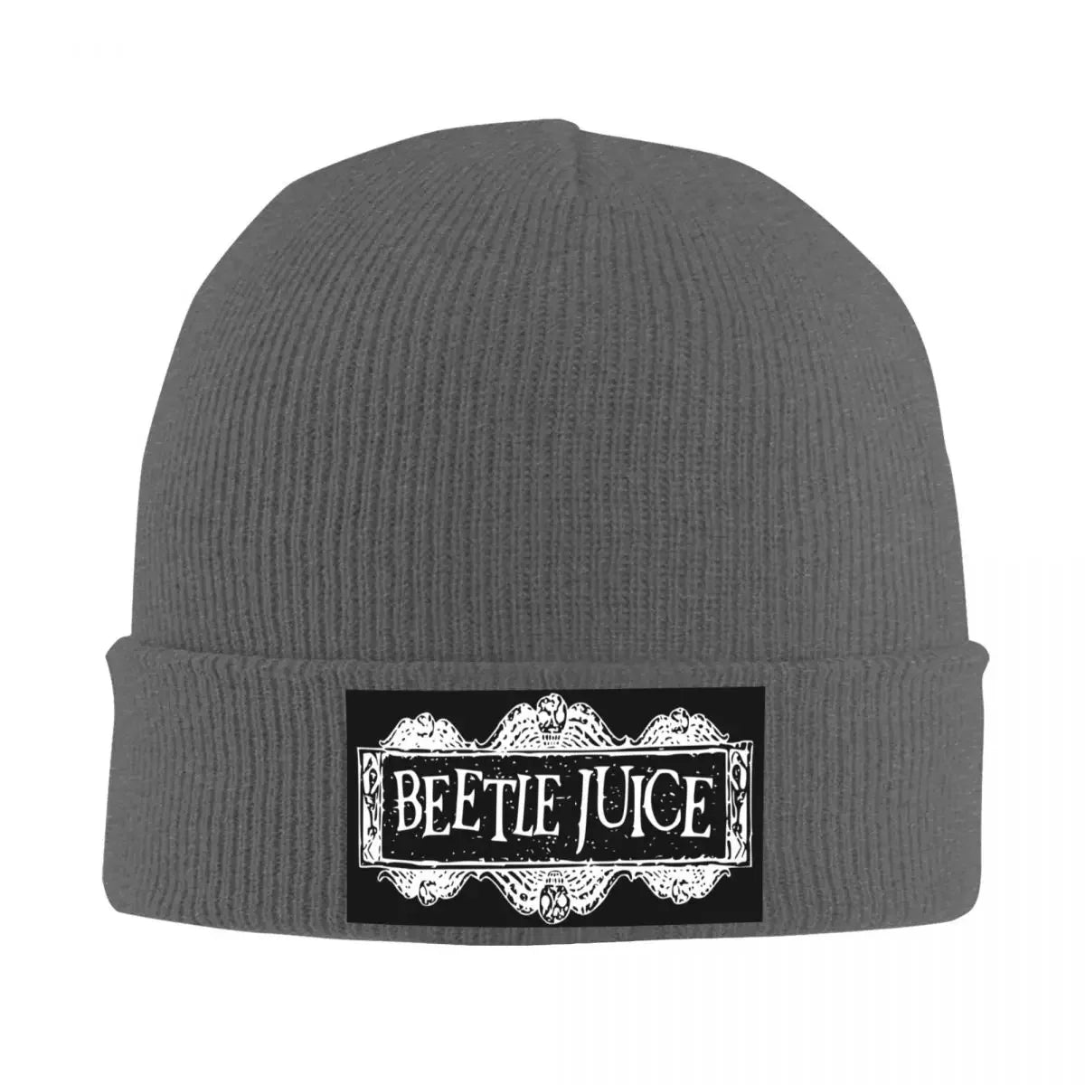 Beetlejuice film d'horreur (8) casquette tricotée chaude mode Bonnet chapeau automne hiver bonnets d'extérieur chapeaux pour hommes femmes adultes