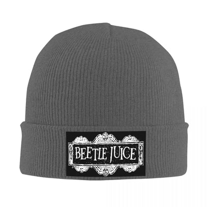 Beetlejuice film d'horreur (8) casquette tricotée chaude mode Bonnet chapeau automne hiver bonnets d'extérieur chapeaux pour hommes femmes adultes