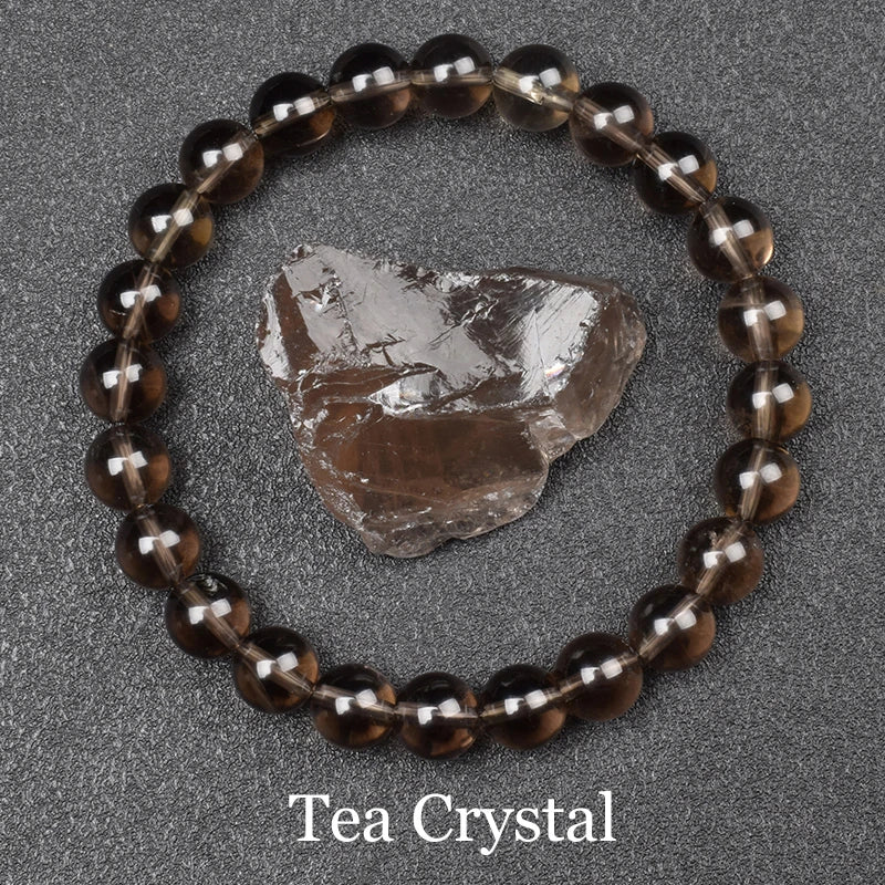 Bracelet de perles en pierre d'obsidienne dorée naturelle pour hommes et femmes, pierre brute d'obsidienne arc-en-ciel légère dorée, perle ronde, bijoux d'énergie naturelle