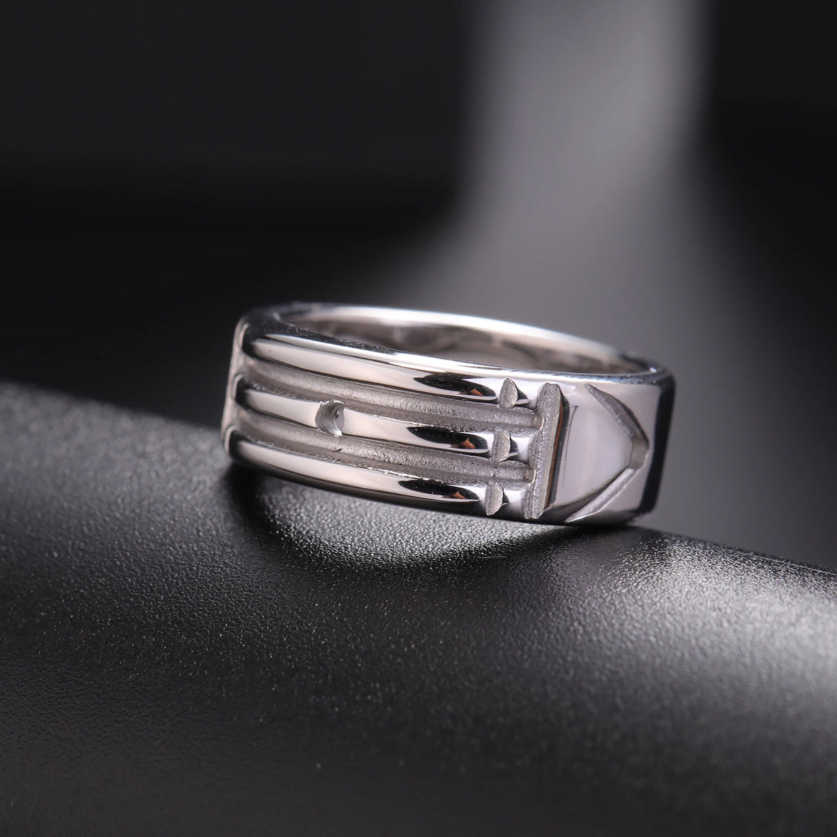 Bague HIPEE Atlantis en acier inoxydable, amulette spirituelle égyptienne ancienne pour femmes et hommes