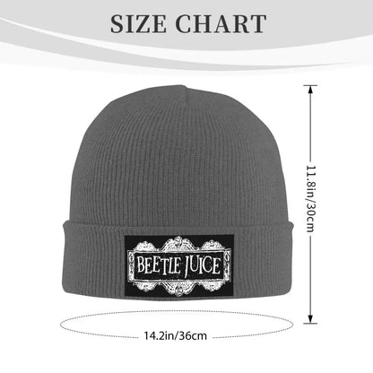 Beetlejuice film d'horreur (8) casquette tricotée chaude mode Bonnet chapeau automne hiver bonnets d'extérieur chapeaux pour hommes femmes adultes