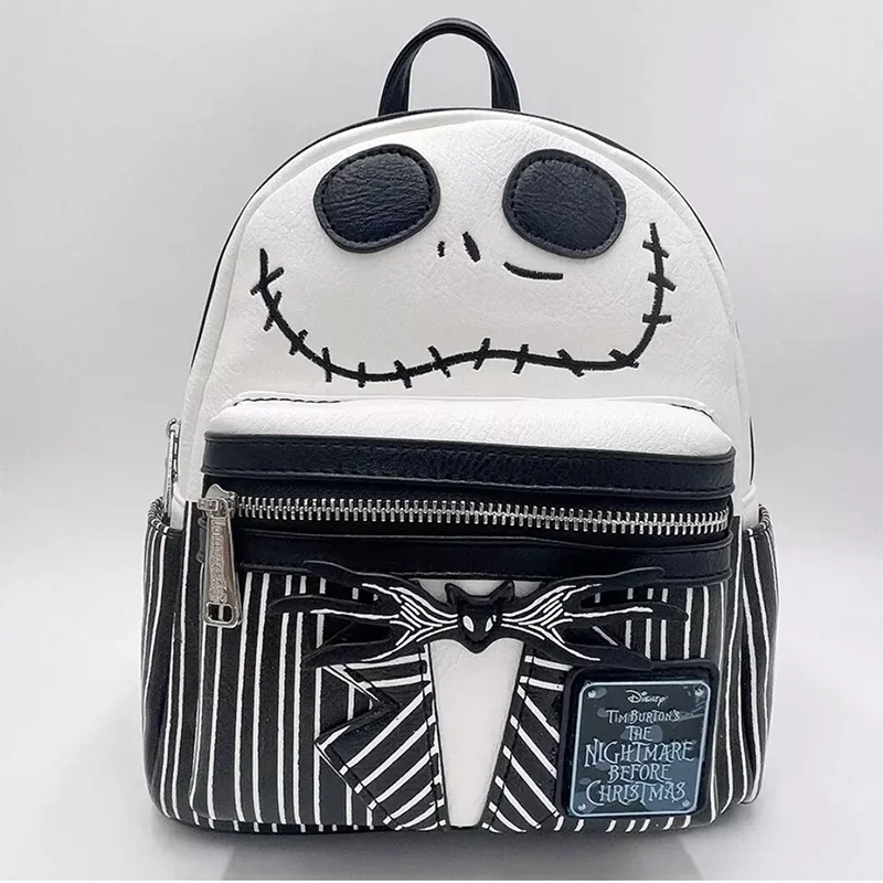 Disney Loungefly Jack Cosplay Mini Sac à Dos, Sac à Dos, Halloween, L'Étrange Noël de Monsieur Jack, Cadeau pour l'École Primaire