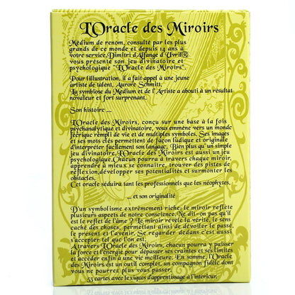 Oracle des Miroirs Un Voyage Mystique à Travers l'Amour la Famille et les Rêves Un Outil Idéal pour la Divination et la Réflexion Personnelle Éditions Spéciales Avec un manuel d'utilisation.