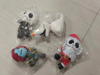 Jouets en peluche le cauchemar avant noël Sally Jack Skellington, 20cm, chien zéro, jouets en peluche pour garçons et filles, cadeaux d'anniversaire et de noël