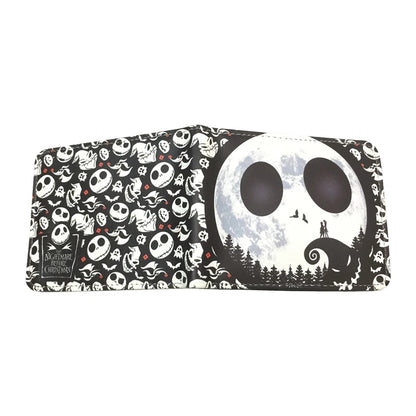 The Nightmare Before Christmas PU Leather Wallet, Credict Card Holder, Purse with Coin Pocket, New Arrival