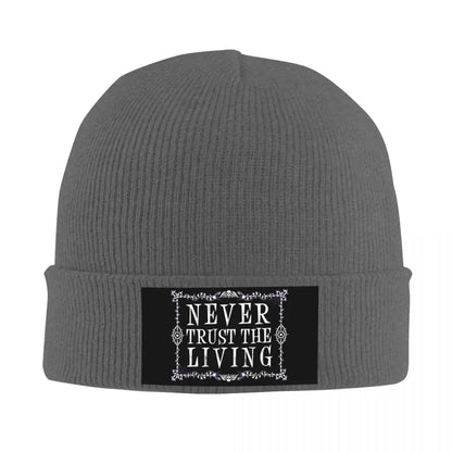 Beetlejuice film d'horreur (8) casquette tricotée chaude mode Bonnet chapeau automne hiver bonnets d'extérieur chapeaux pour hommes femmes adultes