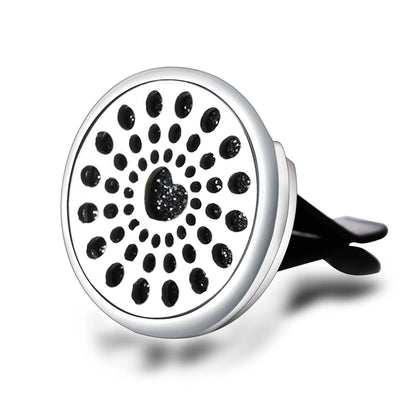 Joint d'aromathérapie pour voiture, arbre de vie, sortie d'air de voiture en acier inoxydable, diffuseur d'huile essentielle, médaillon de parfum à la mode, bijoux