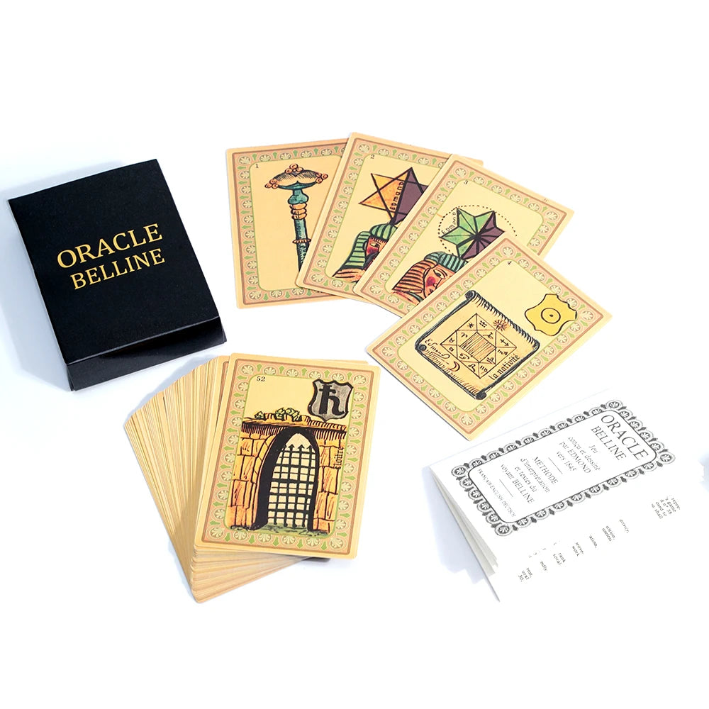 Oracle Belline Un Outil Précieux pour la Divination et la Guidance Spirituelle Parfait pour les Débutants et les Pratiquants Avancés Éditions Spéciales Avec un livret d'instructions.