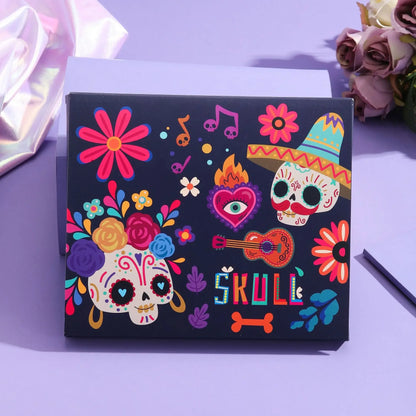 Calendrier de l'avent d'halloween 24 jours, coffret cadeau crâne citrouille, breloques à assembler soi-même, Bracelet de perles, calendrier Surprise de compte à rebours d'halloween, cadeau